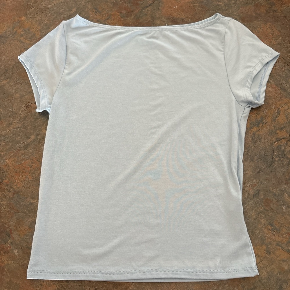 Sky Blue Women's Short Sleeve Tee